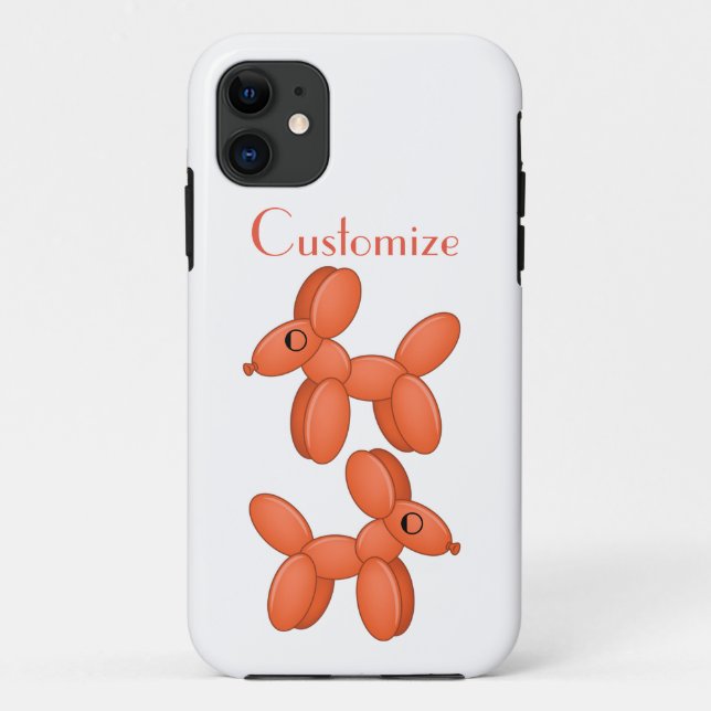 Coques Case-Mate iPhone Cute Balloon Chien Thunder_Cove (Dos)