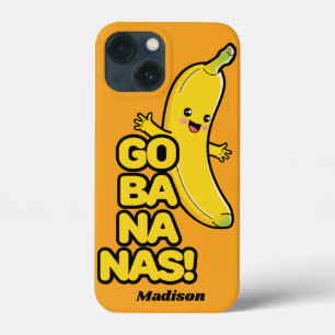 Case-Mate iPhone Case Cute bananes personnalisés de nom de téléphone