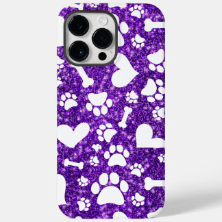 Coque Case-Mate iPhone Cute Bones et Empreintes de pattes iPhone couvertu