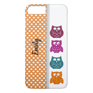Case-Mate iPhone Case Cute Branché chic chéri abstrait hibou personnalis