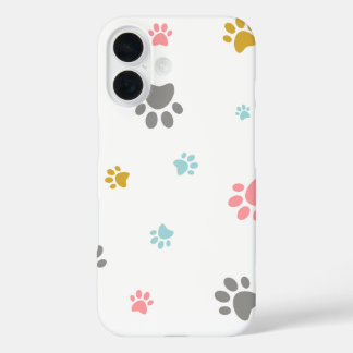 Coque Pour iPhone 16 Cute Cat Paws Phone Case