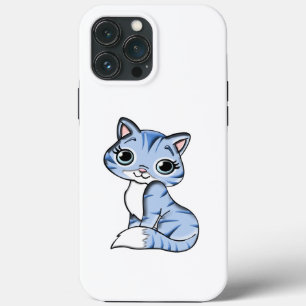 Case-Mate iPhone CASE CUTE CUT SOURIANT CUISINE BLEU SKY AUX YEUX BLEUS.