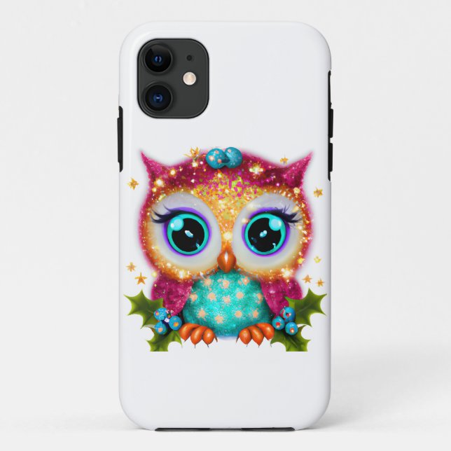 Coques Case-Mate iPhone Cute et adorable Kawaii Baby Owl (Dos)