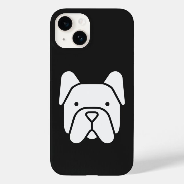 Coques Case-Mate iPhone Cute French Bulldog (Verso)
