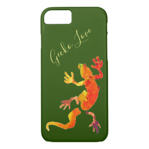 Case-Mate iPhone Case Cute gecko lézard reptile art