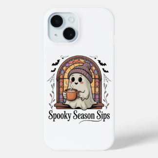 Coque Case-Mate iPhone Cute Ghost Coffee Halloween Phone Case 