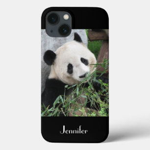 Etui iPhone Case-Mate Cute Giant Panda Arrière - plan noir