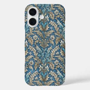 Coque Pour iPhone 16 Cute Girl Floral Art Nouveau Design