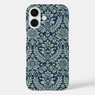 Coque Pour iPhone 16 Cute Girl Floral Art Nouveau Design