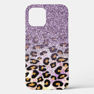 Case-Mate iPhone Case Cute girly tendance violet faux parties scintillan