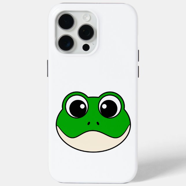 Coques Case-Mate iPhone Cute grenouille souriante (Verso)