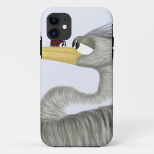 Coque iPhone 11 Cute Heron et Ladybug