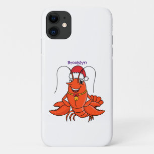 Case-Mate iPhone Case Cute joyeux homard portant le dessin du casquette