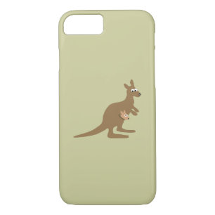 Coque iPhone 7 Cute Kangaroo et Joey
