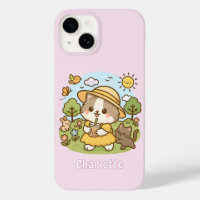 Cute Kawaii Chat Bubble Thé Enfants Filles Enfants