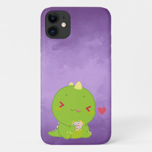Case-Mate iPhone Case Cute Kawaii Dinosaur Manger Cookie Purple