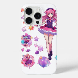 Coque Case-Mate iPhone Cute Kawaii Magical Girl iPhone 15 Couverture