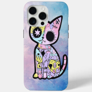 Coque Case-Mate iPhone Cute Kawaii Pastel Goth Patchwork Gothique Déplais