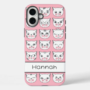 Coque Pour iPhone 16 Plus Cute Kitties