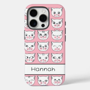 Coque iPhone 16 Pro Cute Kitties