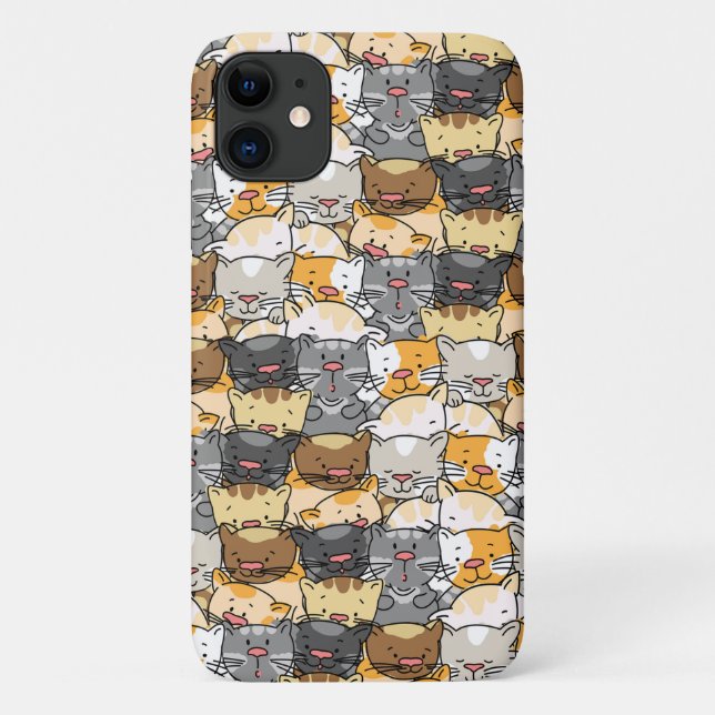 Coques Case-Mate iPhone Cute Kitty Chats (Dos)