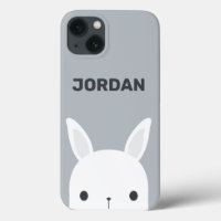 Cute Little Bunny Rabbit with Personalized