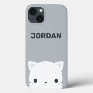 Case-Mate iPhone Case Cute Little Cat avec nom personnalisé