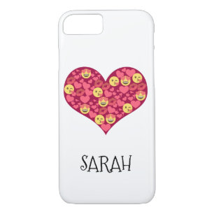Case-Mate iPhone Case Cute Love Kiss Lips Emoji Heart