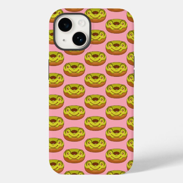 Coques Case-Mate iPhone Cute Matcha Grenouille Donut (Verso)