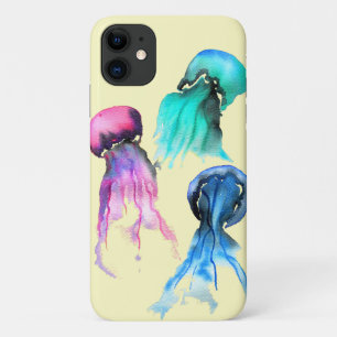 Case-Mate iPhone Case Cute méduse trio aquarelle art