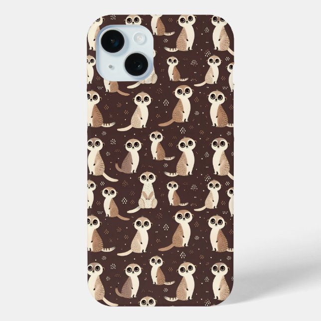 Coques Case-Mate iPhone Cute Meerkat Motif (Verso)
