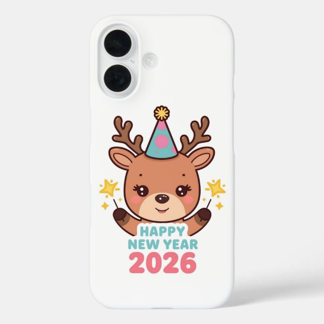 Coques Case-Mate iPhone cute new year iphone case 2026 (Verso)