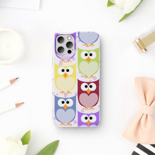 Coques Pour iPhone Cute Owls, Owl Pattern, Colorful Owls, Baby Owls