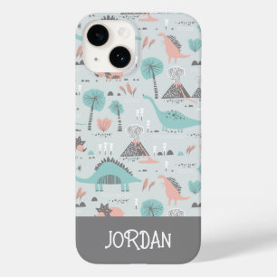 Coque Case-Mate iPhone Cute Pastel Dinosaur Motif