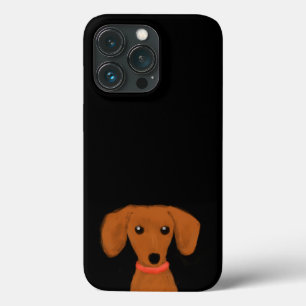 Case-Mate iPhone Case Cute Peeking Dachshund   Wiener Chien Chien Chien