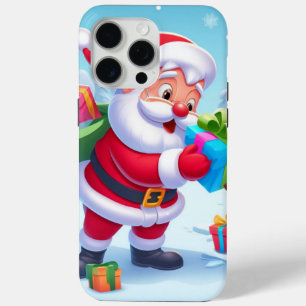 Coque Case-Mate iPhone Cute Père Noël et Snowman