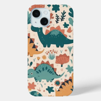Coque Case-Mate iPhone Cute & Playful Dino Land Children's Pattern Phone