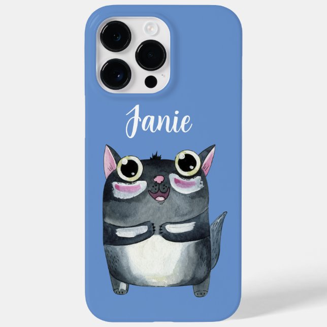Coques Case-Mate iPhone Cute Raccoon personnalisé (Verso)
