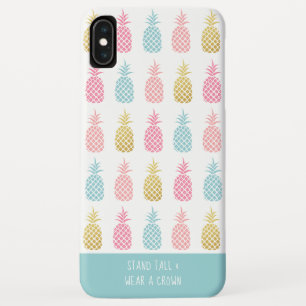 Case-Mate iPhone Case Cute Rainbow & Gold Motif Be A Pineappy