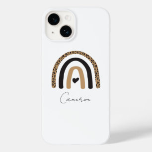 Coque Case-Mate iPhone Cute Rainbow Leopard Motif