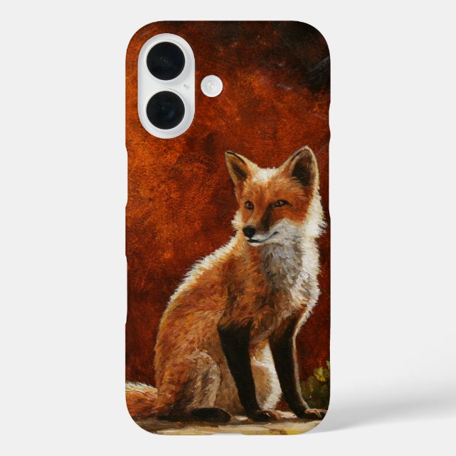 Coques Case-Mate iPhone Cute Red Fox (Verso)