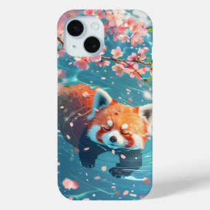 Coque Case-Mate iPhone Cute Red Panda Chill dans l'eau