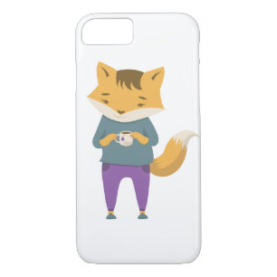 Case-Mate iPhone Case Cute renard avec tasse de thé