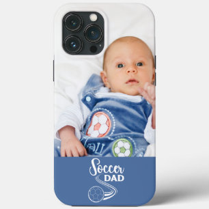 Case-Mate iPhone Case Cute Soccer Papa Fête des pères Nouveau papa bébé