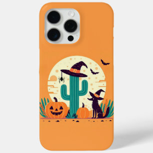Coque Case-Mate iPhone Cute, sud-ouest du désert d'Halloween/cactus
