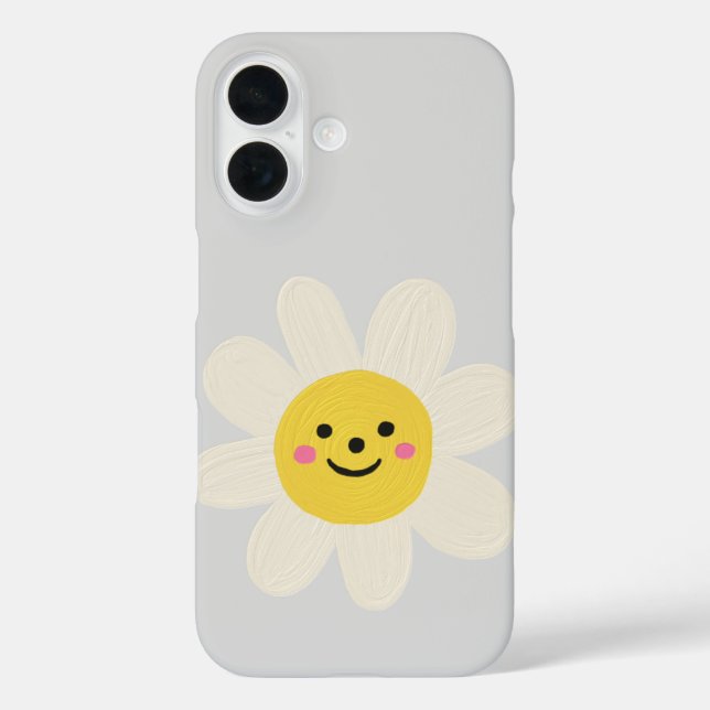 Coques Case-Mate iPhone Cute Sun Emoji Phone Case – Aesthetic Yellow Desig (Verso)