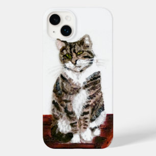 Coque Case-Mate iPhone Cute Tabby Cat Art