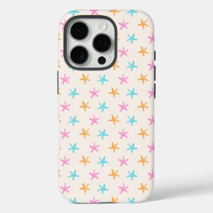 Coque iPhone 16 Pro Cute Tropical Starfish Motif