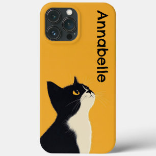 Case-Mate iPhone Case Cute Tuxedo Chat Personnaliser