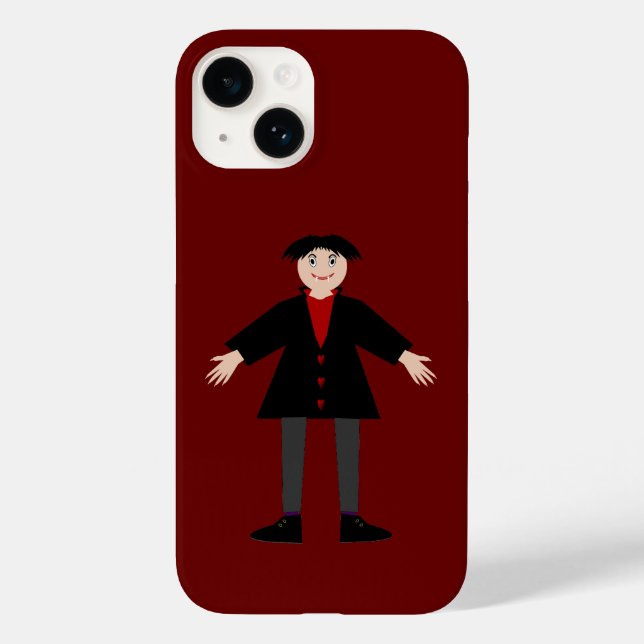 Coques Case-Mate iPhone Cute Vampire Halloween (Verso)